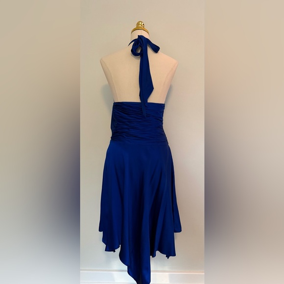 Cache Halter Deep Blue Dress - Picture 2 of 6